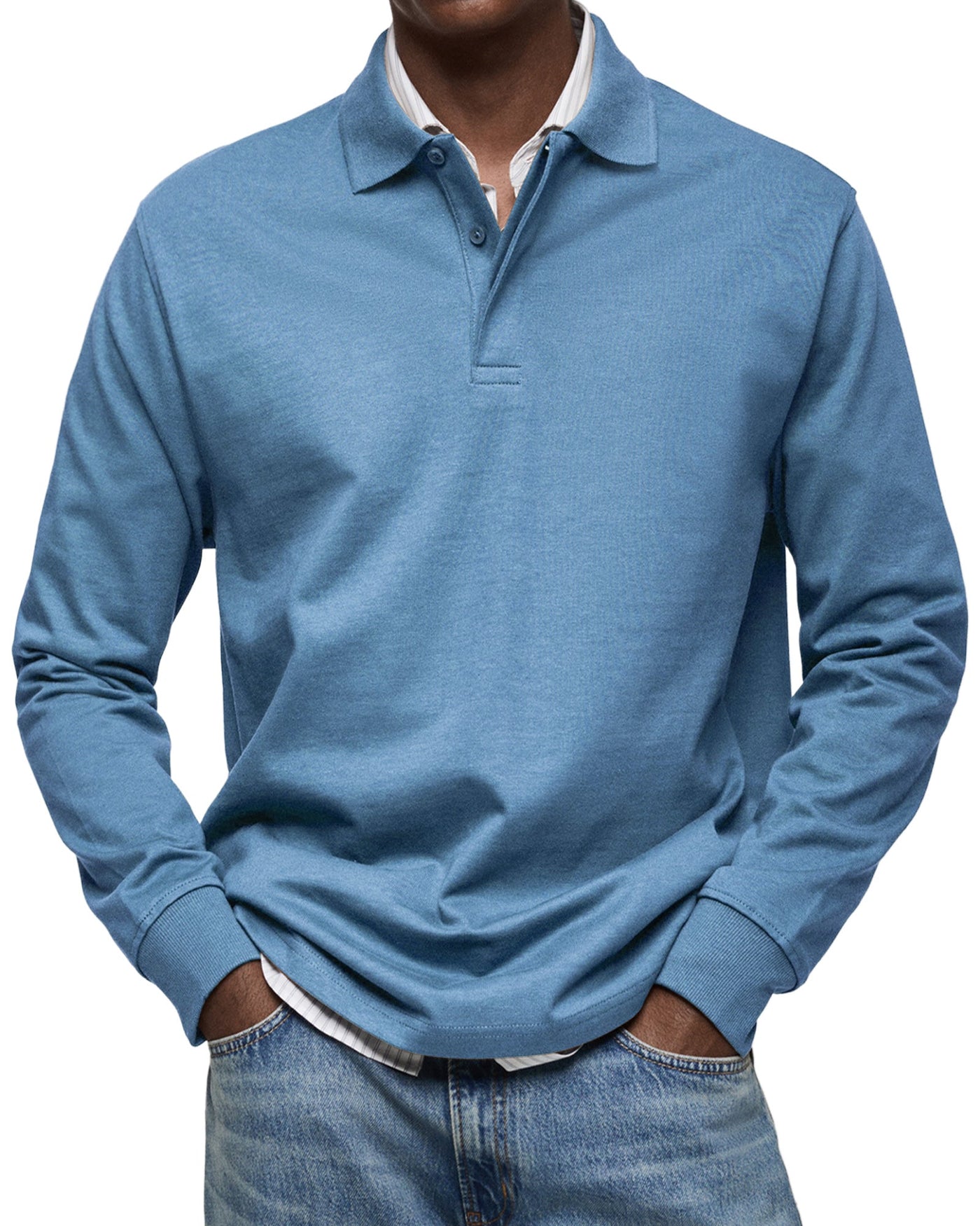Tommy™| Langarm-Poloshirt