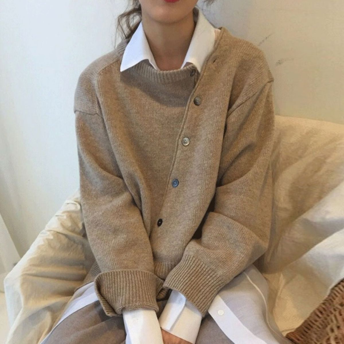 Ashley™| Pullover mit Knöpfen