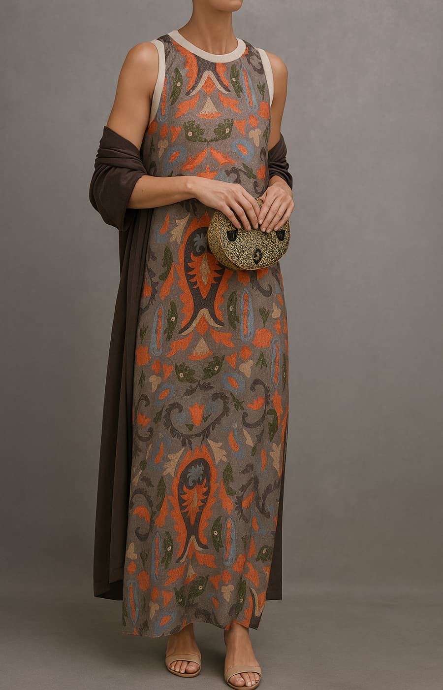 Tiril™| Kleid mit Stola