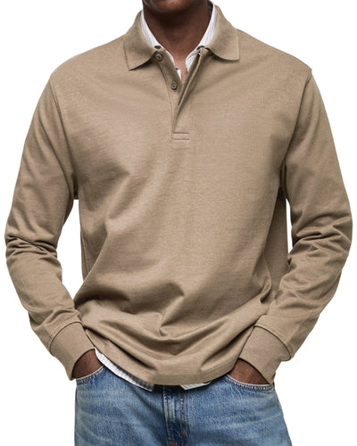 Tommy™| Langarm-Poloshirt