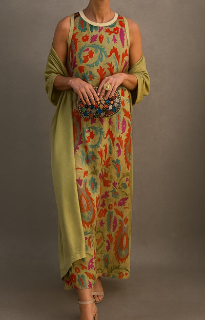 Tiril™| Kleid mit Stola