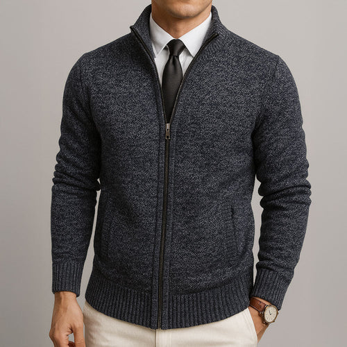 Milan™| Strickjacke mit Reißverschluss