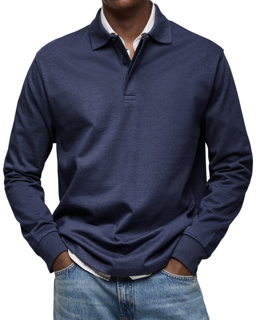 Tommy™| Langarm-Poloshirt