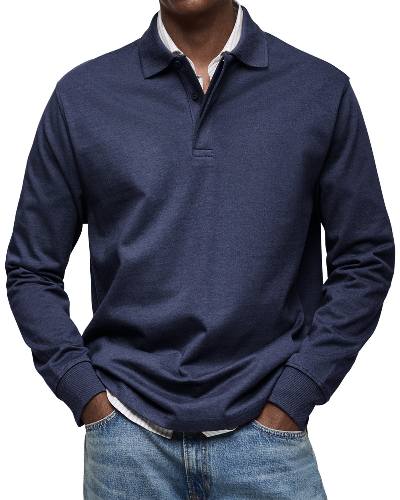 Tommy™| Langarm-Poloshirt