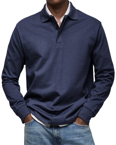 Tommy™| Langarm-Poloshirt