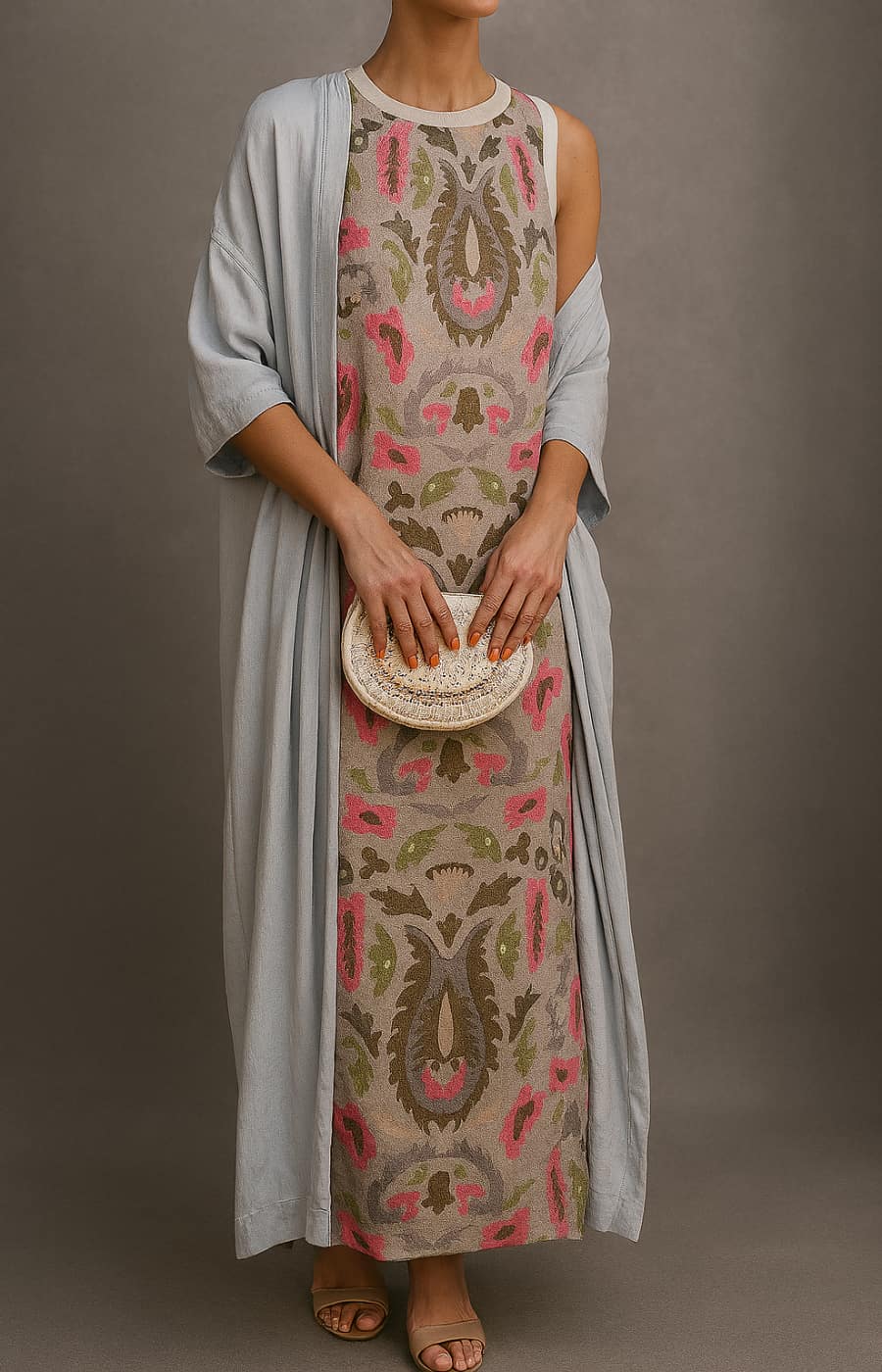 Tiril™| Kleid mit Stola