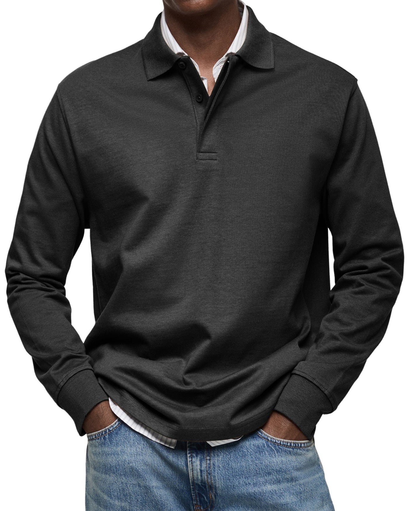 Tommy™| Langarm-Poloshirt