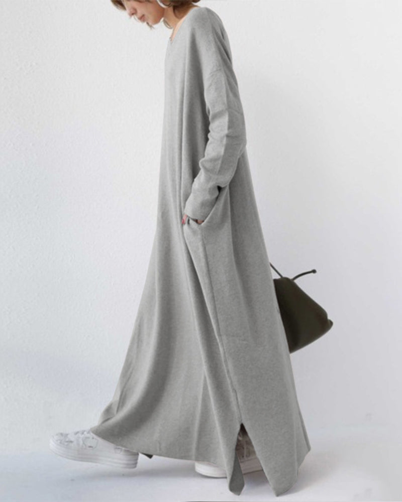 Tinida™| Gemütliches Maxikleid
