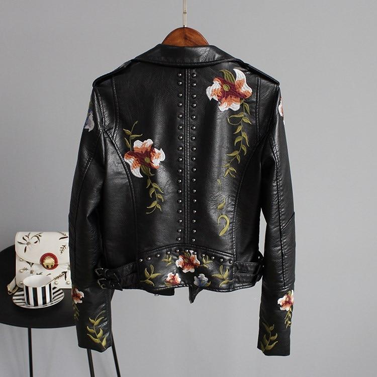 Ella™| Leder-Look Jacke