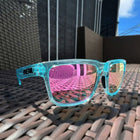 N4 Rosa / Transparent Blau