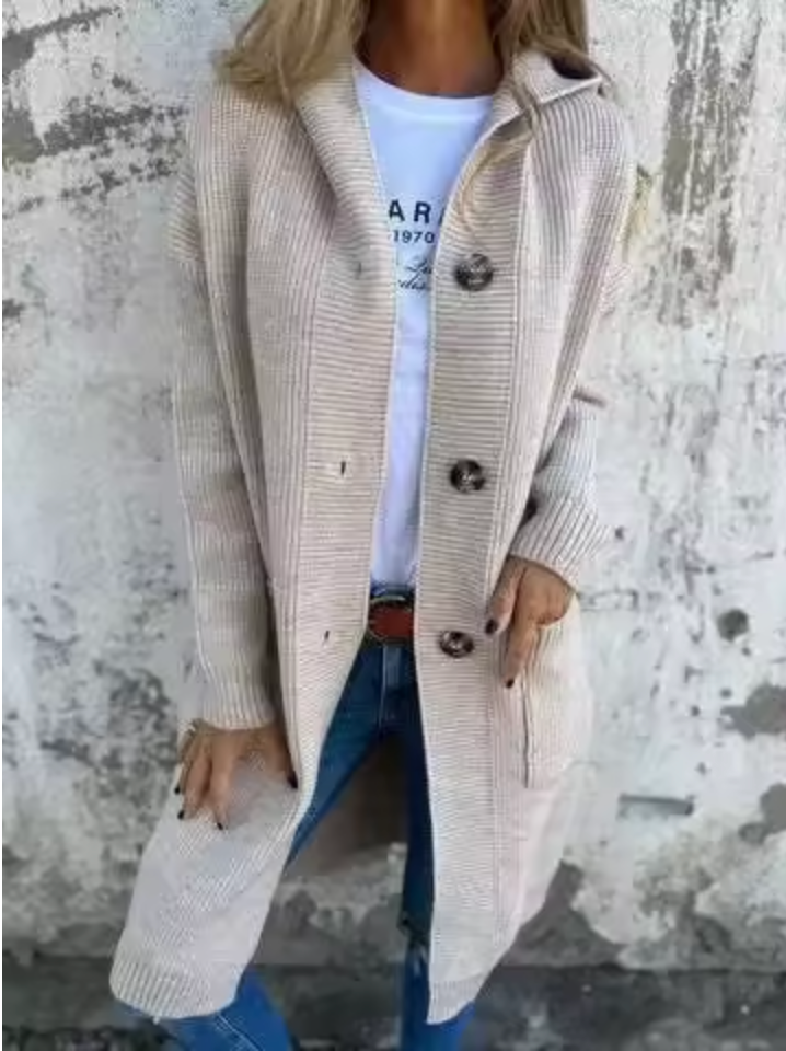 Giselle™| Langer, warmer Cardigan
