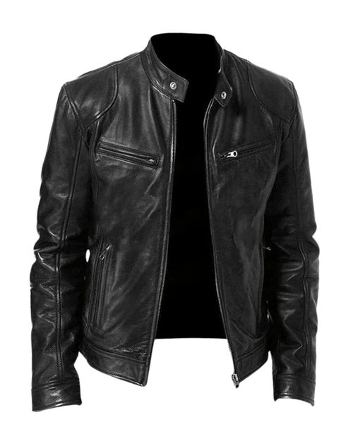 Mike™| Lederjacke