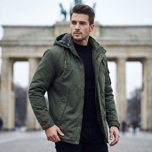 Klaus™| Warme Winterjacke