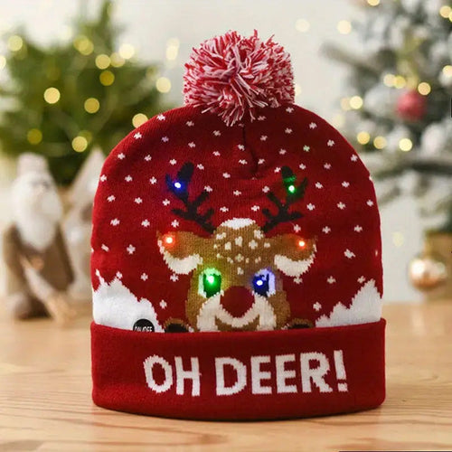 MerryGlow™| Weihnachtsmütze