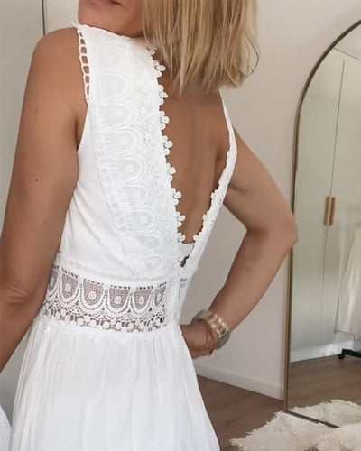 Liv™| Schwarz-Weiß Kleid