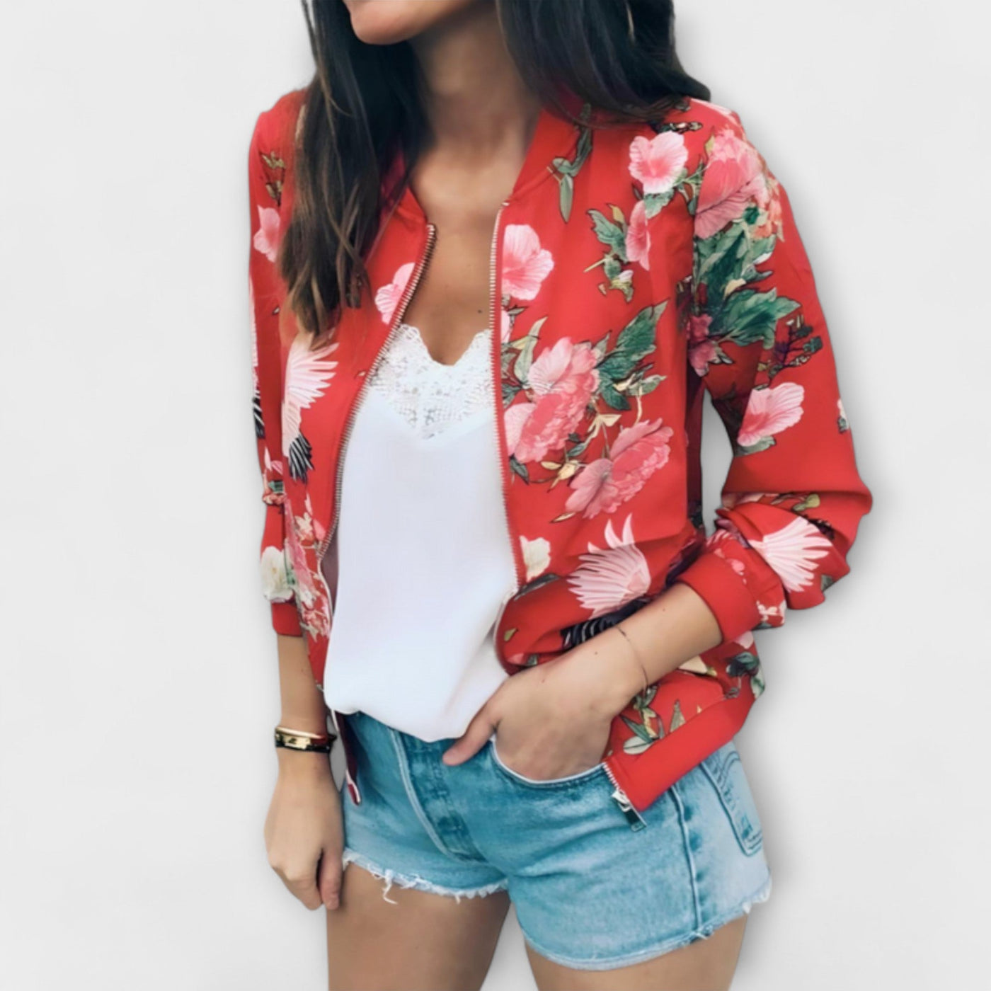Ava™| Zip-Cardigan