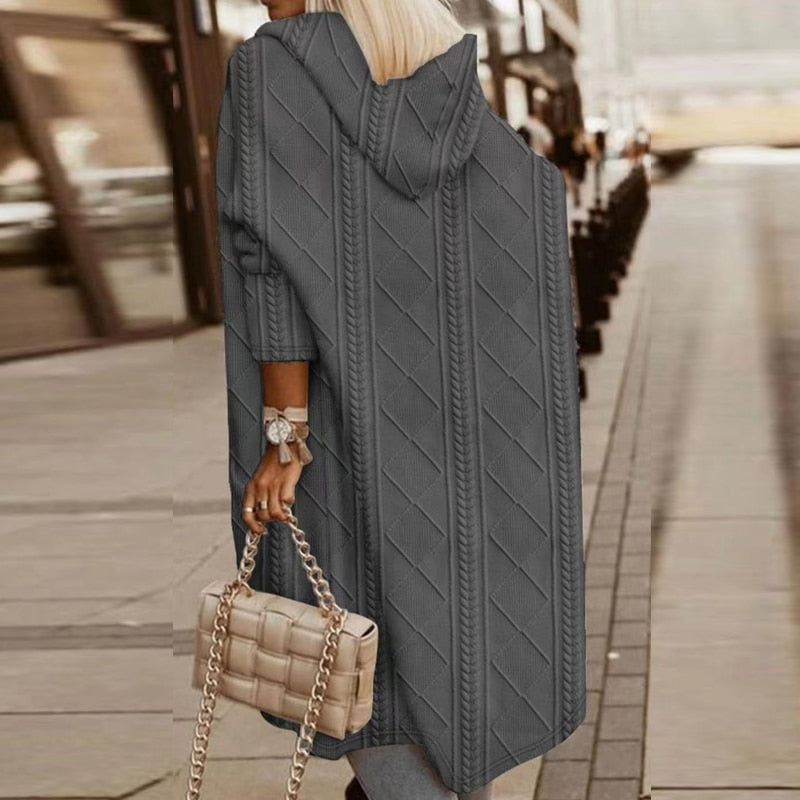 Johani™|Langer, warmer Strickweste